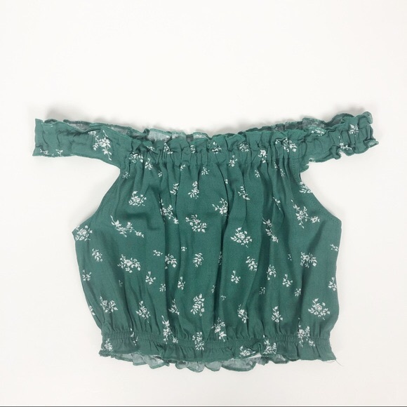 floral cropped tank top - Picture 1 of 3